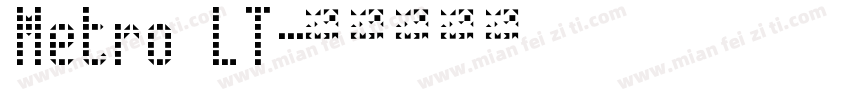 Metro LT字体转换